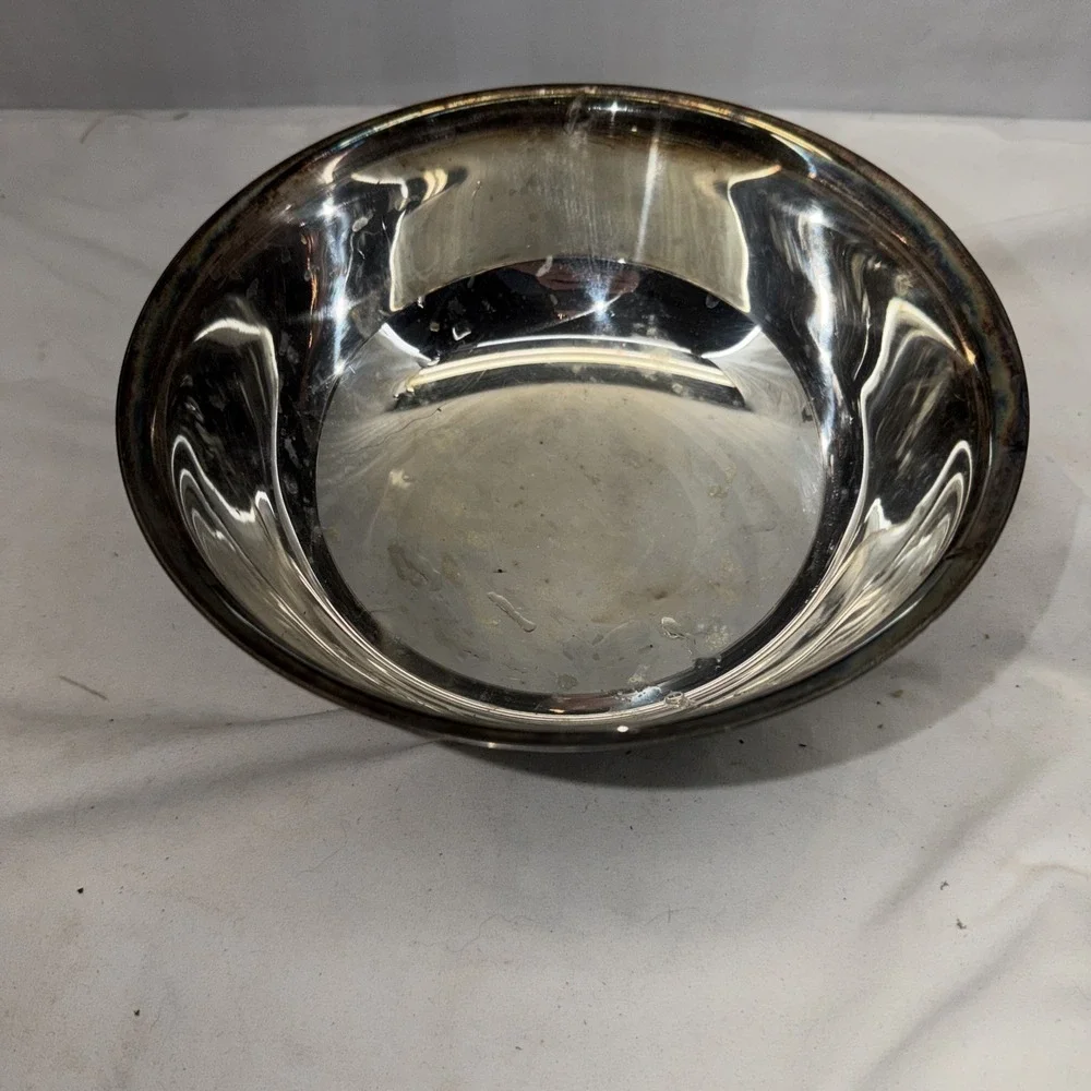 Paul Revere Gorham Silverplate Bowl YC7819 Vintage Reproduction Dish